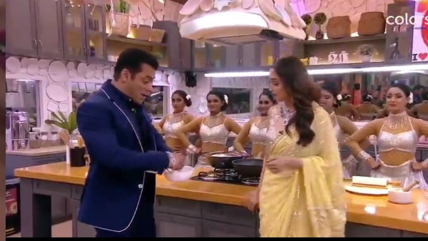 Salman & Madhuri Recreate HAHK Sequence