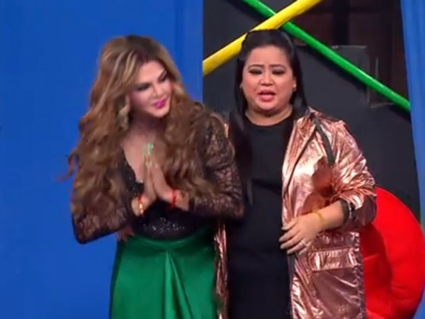 Rakhi’s Revealing Dress Irks Bharti!