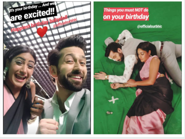 Nakuul Mehta’s Cute Wish For Surbhi Nakuul Mehta’s Cute Wish For Surbhi