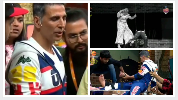 Akshay Kumar Rescues Unconscious Artist On Maniesh Paul’s Show & Becomes A Real HERO Akshay Kumar Rescues Unconscious Artist On Maniesh Paul’s Show & Becomes A Real HERO