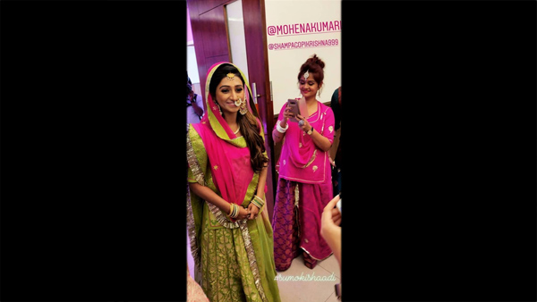 Mohena Kumari’s Mehendi Picture