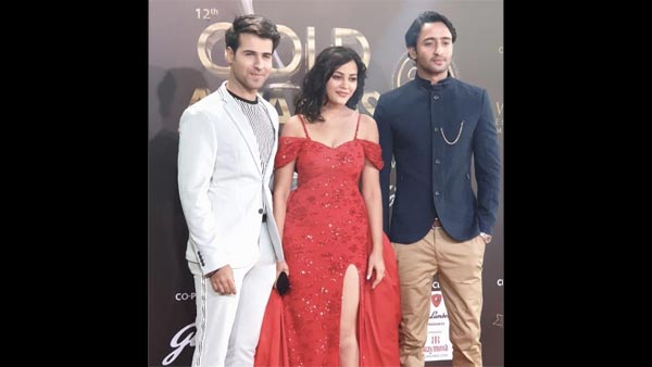 Shaheer, Kaveri & Ritvik Pose Together Shaheer, Kaveri & Ritvik Pose Together