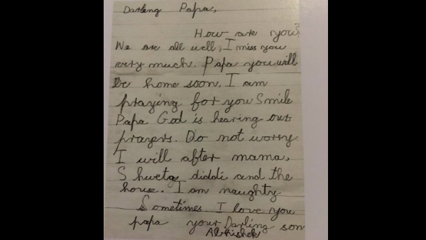 Abhishek Bachchan's Handwritten Letter For Papa Amitabh Bachchan