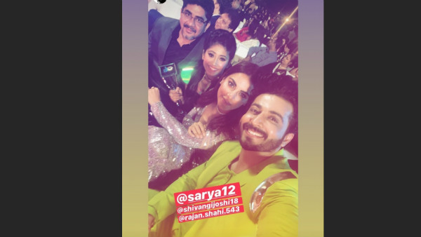 Dheeraj With Shraddha, Shivangi & Rajan Shahi 