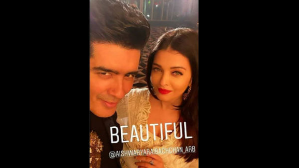 Manish Malhotra In Awe of Aishwarya Rai