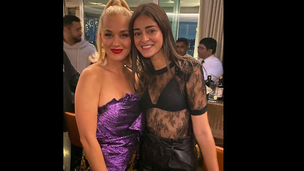 Ananya With Katy Perry 