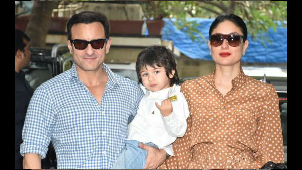 Kareena, Saif & Taimur Make A Glamorous Appearance