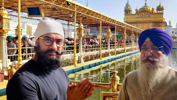 Aamir Khan in Golden temple