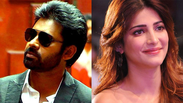 Pawan Kalyan and Shruti Haasan