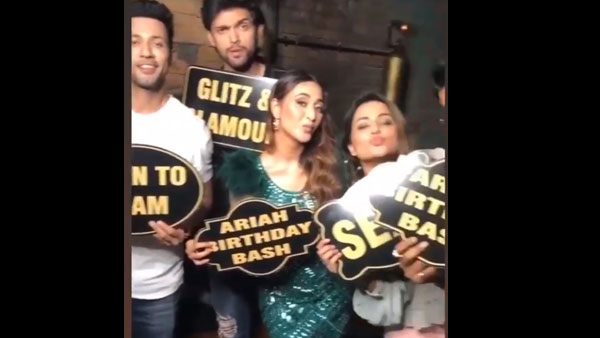 Hina, Sahil, Parth At Ariah’s Birthday Bash