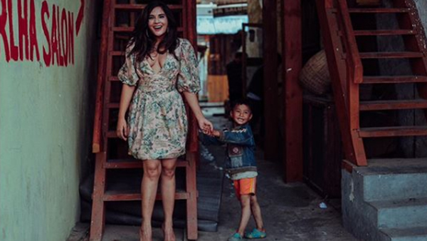 Richa Spreads Cheer Richa Spreads Cheer