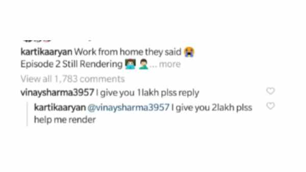 Kartik Aaryan Has A Better Offer For Fan Ready To Pay 1 Lakh