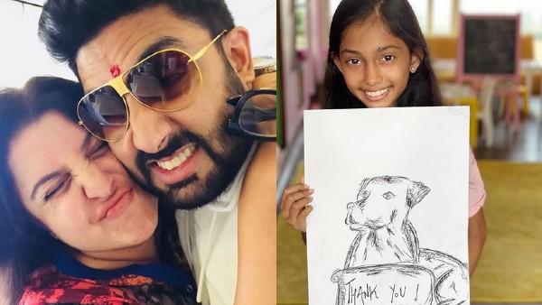 Farah Khan Gives A 'Big Hug' To Abhishek