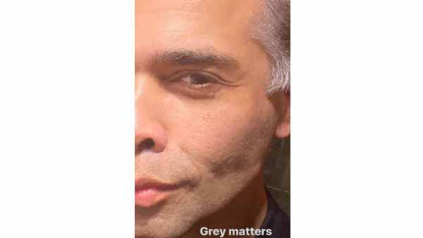 Karan Johar Flaunts His Grey Hair Amid Lockdown
