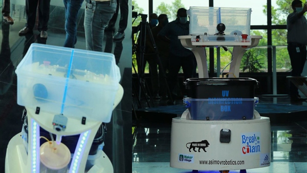 Mohanlal Donates Robot To The Coronavirus Ward Of Kalamassery Medical College Hospital! Mohanlal Donates Robot To The Coronavirus Ward Of Kalamassery Medical College Hospital!