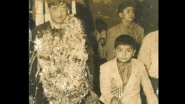 Rishi Kapoor With His Daddy Dearest Rishi Kapoor With His Daddy Dearest