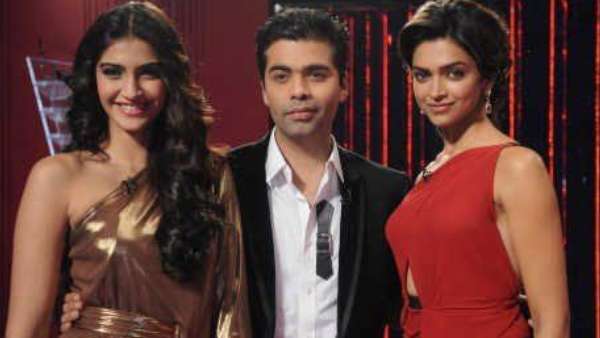 KWK- Deepika Padukone and Sonam Kapoor