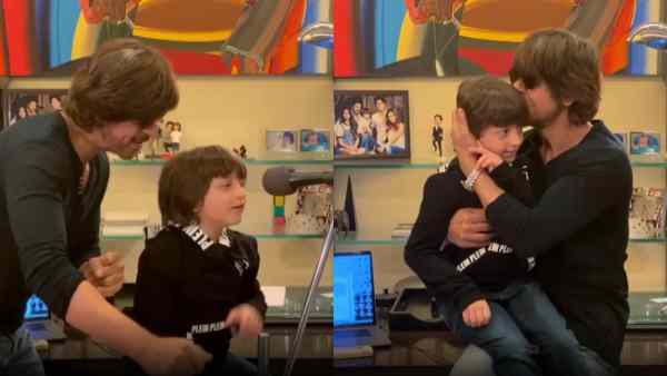 Here Are SRK And Abrams Adorable Moments From Music Video Here Are SRK And Abrams Adorable Moments From Music Video