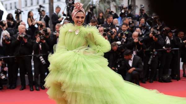 Deepika Padukone At Cannes Red Carpet