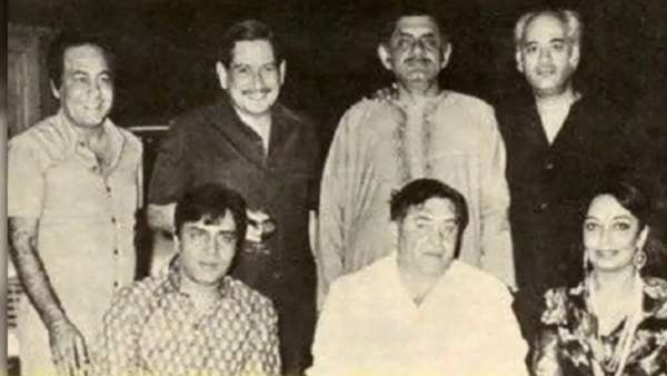 Yash Johar With Other Bollywood Biggies 