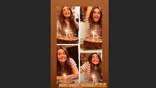 Surbhi Jyoti Celebrates Her Birthday At Home Surbhi Jyoti Celebrates Her Birthday At Home