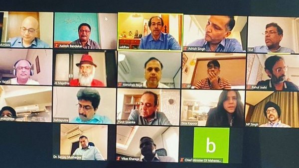 TV producers meet Mah CM Uddhav Thackeray TV producers meet Mah CM Uddhav Thackeray