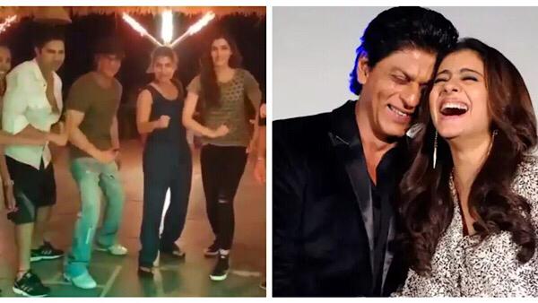 Watch SRK, Kajol Dance To Salmans Prem Ratan Dhan Payo Song Watch SRK, Kajol Dance To Salmans Prem Ratan Dhan Payo Song