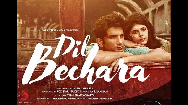 Late Actor Sushant Singh Rajput's Co-Star Sanjana Sanghi Shares The Poster Of Dil Bechara