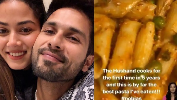 Shahid Kapoor Dons The Chef's Hat