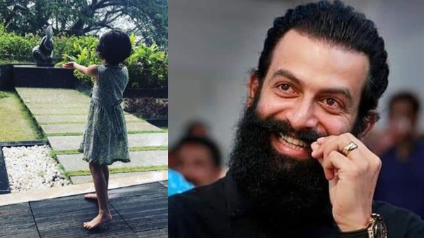 Prithviraj Sukumaran Receives A Special Present From Daughter Alankrita On Fathers Day: Picture Goes Viral! Prithviraj Sukumaran Receives A Special Present From Daughter Alankrita On Fathers Day: Picture Goes Viral!