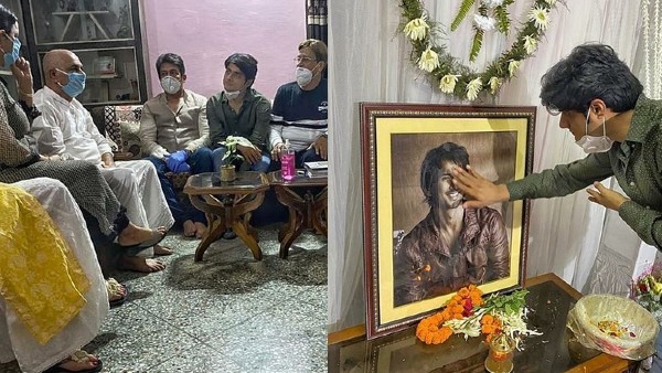 A Few Pictures Of Shekhar Suman's Meeting With Sushant's Family Is Going Viral On The Internet