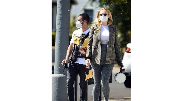 Sophie Also Attended BLM Protest In California