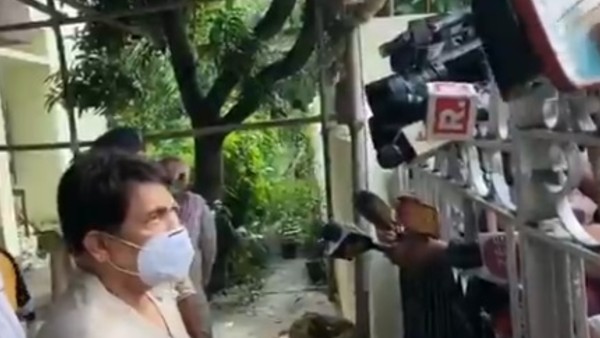 Shekhar Suman Also Addressed The Media Post His Visit