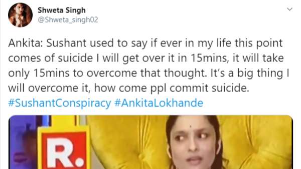 Fans Share Points From Ankita's Interview