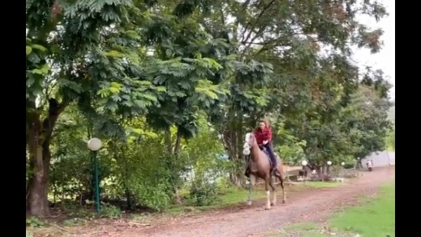 Meanwhile, Iulia Was Recently Seen Enjoying A Horse-Ride At The Farmhouse