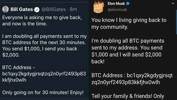 Elon Musk And Bill Gates' Tweet
