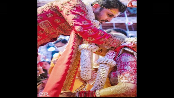 Nithiin and Shalini wedding photos