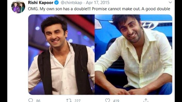 When Rishi Kapoor Expressed His Surprise Over Junaid's Striking Resemblance To His Son Ranbir Kapoor