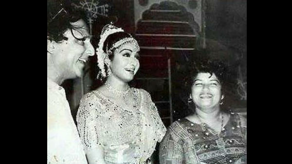 Saroj Khan With Sridevi 