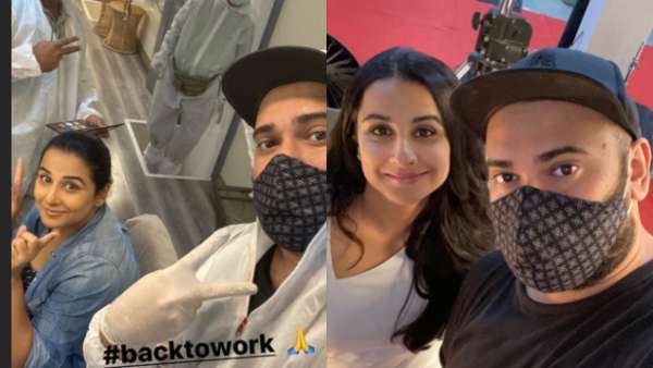 Vidya Balan Resumes Work Amid COVID-19 Pandemic, Says Hello From Mars Vidya Balan Resumes Work Amid COVID-19 Pandemic, Says Hello From Mars