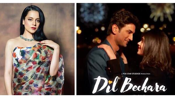 Kangana Makes No Mention Of Sushant’s Last Film Dil Bechara Kangana Makes No Mention Of Sushant’s Last Film Dil Bechara