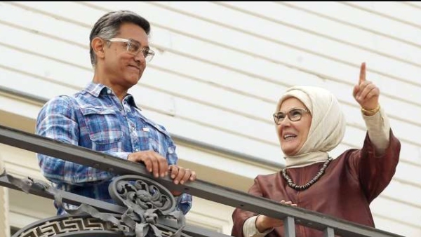 Aamir Khan Meets Turkish First Lady Emine Erdogan, Raise Awareness About Paani Foundation Aamir Khan Meets Turkish First Lady Emine Erdogan, Raise Awareness About Paani Foundation