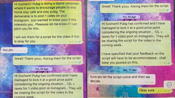 Texts Reveal Them Talking About Brand Collaborations Texts Reveal Them Talking About Brand Collaborations