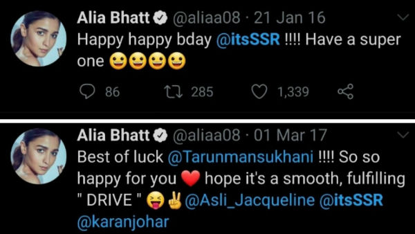 Other Tweets Of Alia For Sushant Other Tweets Of Alia For Sushant
