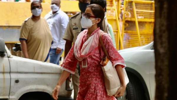 Sara Arrived At NCB's The Zonal Office In Mumbai