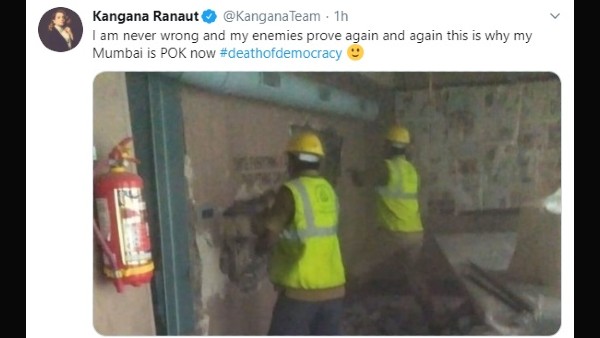 Kangana Ranaut Compares Mumbai To PoK Again
