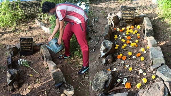 Irrfan's Son Shares Pictures Of Late Actor's Grave Irrfan's Son Shares Pictures Of Late Actor's Grave