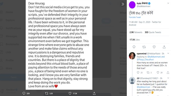 Kalki Koechlins tweet