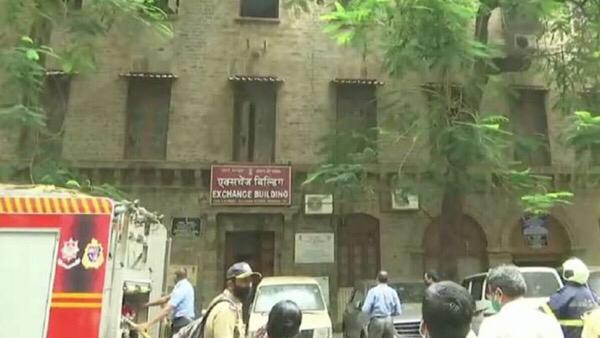 Fire In Mumbai Exchange Building Which Houses NCB Office Fire In Mumbai Exchange Building Which Houses NCB Office