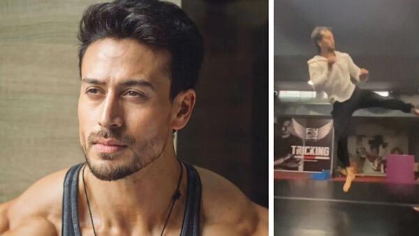 Tiger Shroff Leaves Fans Amazed With His Mid-air Kicks Tiger Shroff Leaves Fans Amazed With His Mid-air Kicks